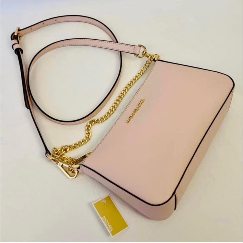 Michael Kors Jet Set Travel Medium Zip Pouchette - Picture 4 of 9